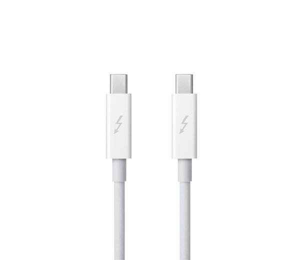 Apple Thunderbolt cable (0.5 m) ホワイト(MD862ZM/A)