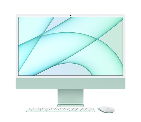 24インチiMac Retina 4.5Kディスプレイモデル: 8コアCPUと8コアGPUを