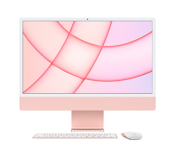 24インチiMac Retina 4.5Kディスプレイモデル: 8コアCPUと7コアGPUを