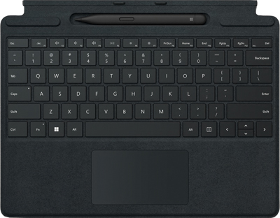 Surface Pro 8・9用キーボード　8X8-00019  スリムペン2付き Signature キーボード(ブラック)